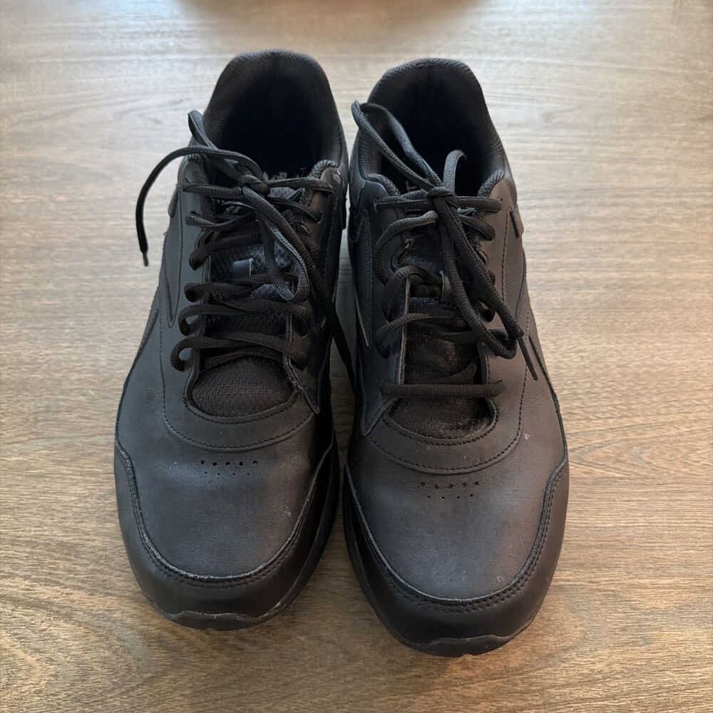 Reebok Mens Black Sneakers LuxComfort Footbed by Insite Size 11.5
